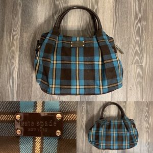 Kate Spade vintage plaid purse